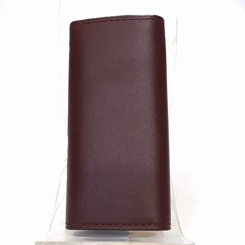 Cartier Mustline Key Case Cuff Leather Unisex