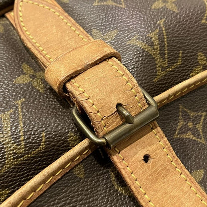 Louis Vuitton Saumur 35 Monogram Shoulder Bag Canvas M42254 Women's