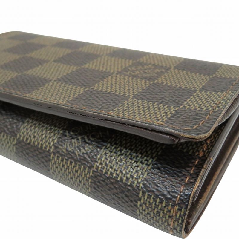 Louis Vuitton Damier Bifold Wallet PVC N61736 Unisex