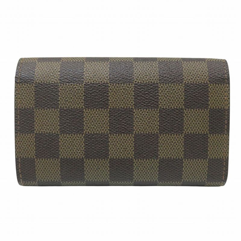 Louis Vuitton Damier Bifold Wallet PVC N61736 Unisex