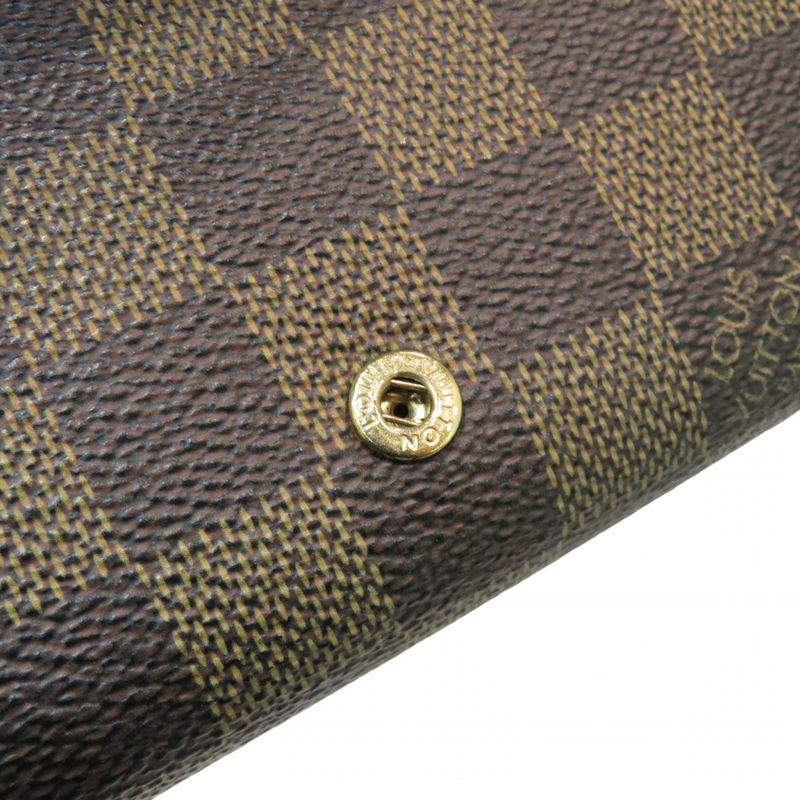 Louis Vuitton Damier Bifold Wallet PVC N61736 Unisex