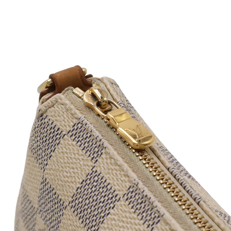 Louis Vuitton Damier Azure Eva Accessories Pouch Chain Bag 2WAY Shoulder Bag