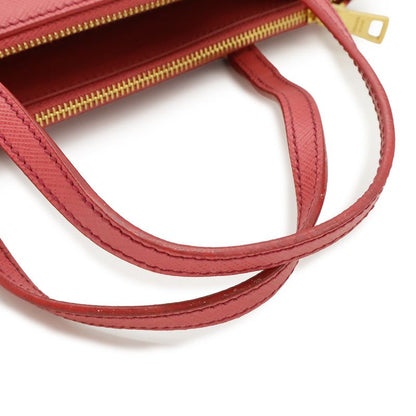 PRADA Galleria Triangle Logo Handbag Mini Bag 2WAY Shoulder Bag Crossbody