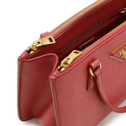 PRADA Galleria Triangle Logo Handbag Mini Bag 2WAY Shoulder Bag Crossbody