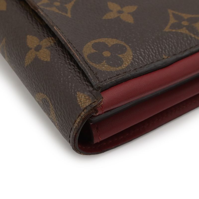Louis Vuitton Monogram Portefeuille Floral Monogram Flower Bifold Long Wallet