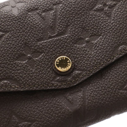 Louis Vuitton Monogram Empreinte Portefeuille Curilles Long Wallet Tail Brown