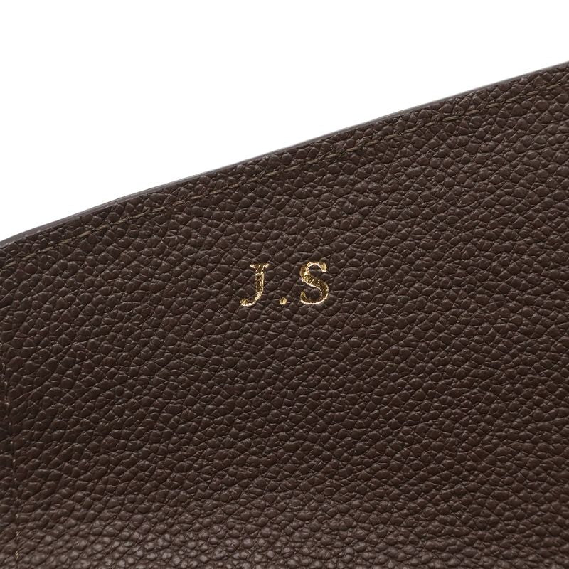 Louis Vuitton Monogram Empreinte Portefeuille Curilles Long Wallet Tail Brown