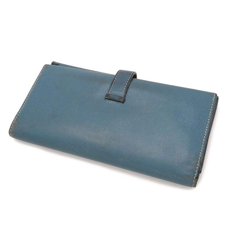 HERMES Bearn 2plis Dupri Trifold Long Wallet Trifold Long Wallet Vo-epson