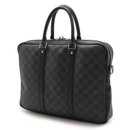 Louis Vuitton Damier Graphite PDV PM Porte Documan Voyage Business Bag Briefcase
