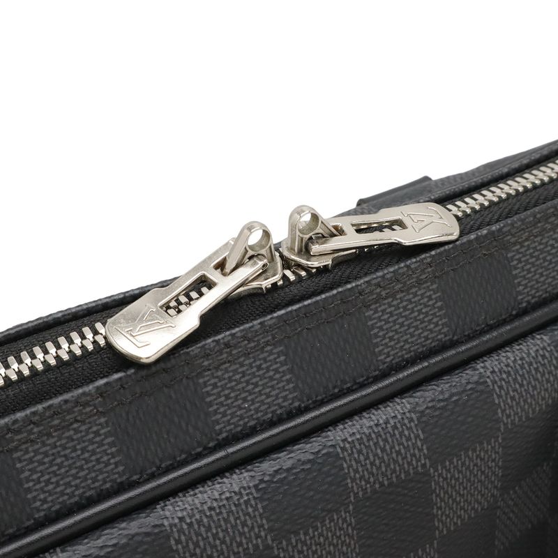 Louis Vuitton Damier Graphite PDV PM Porte Documan Voyage Business Bag Briefcase