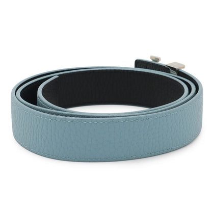 Louis Vuitton Sainteur LV Initial Belt Reversible Taurillon Leather Light Blue