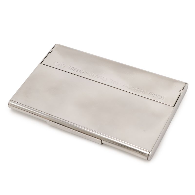 Louis Vuitton Porto Cult Chien Zelize Card Case Business Card Holder Metal