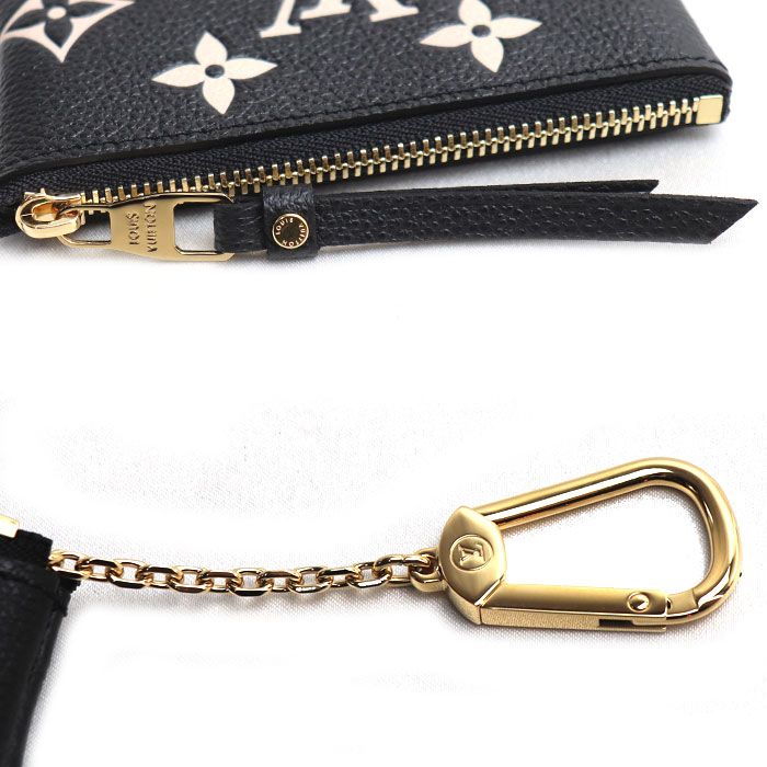 Louis Vuitton Pochette Cles Coin Case Bicolor-empreinte M80885 Tn5205 Women's