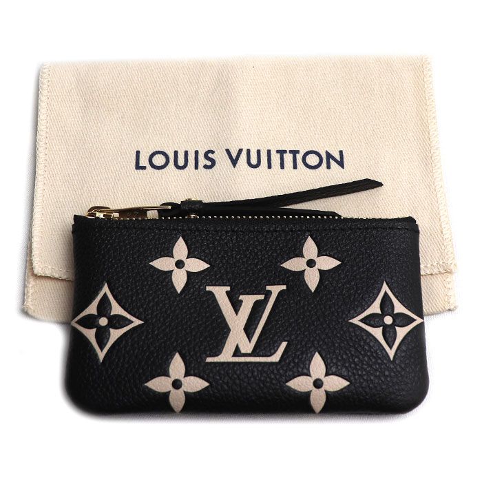 Louis Vuitton Pochette Cles Coin Case Bicolor-empreinte M80885 Tn5205 Women's