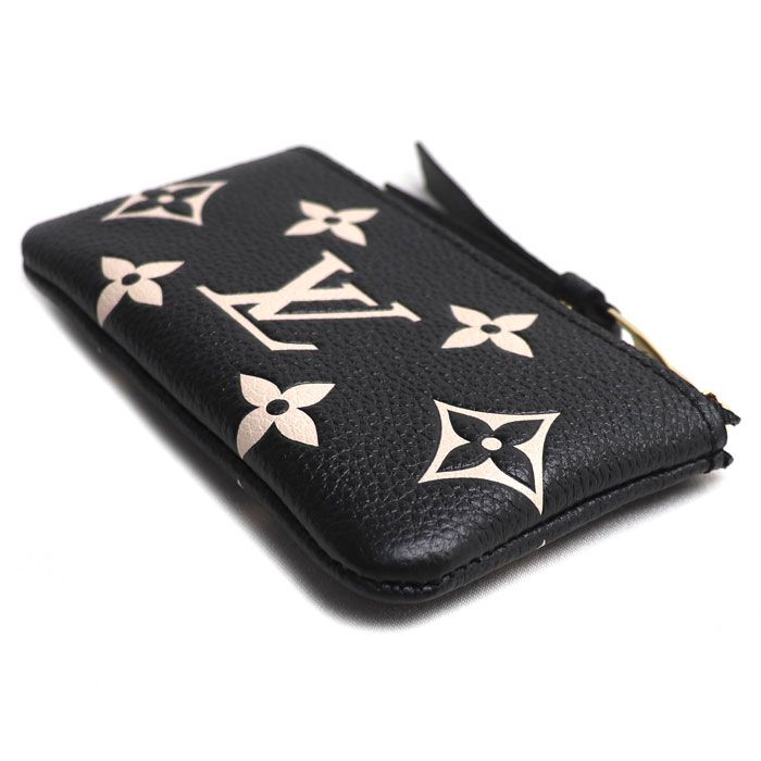 Louis Vuitton Pochette Cles Coin Case Bicolor-empreinte M80885 Tn5205 Women's