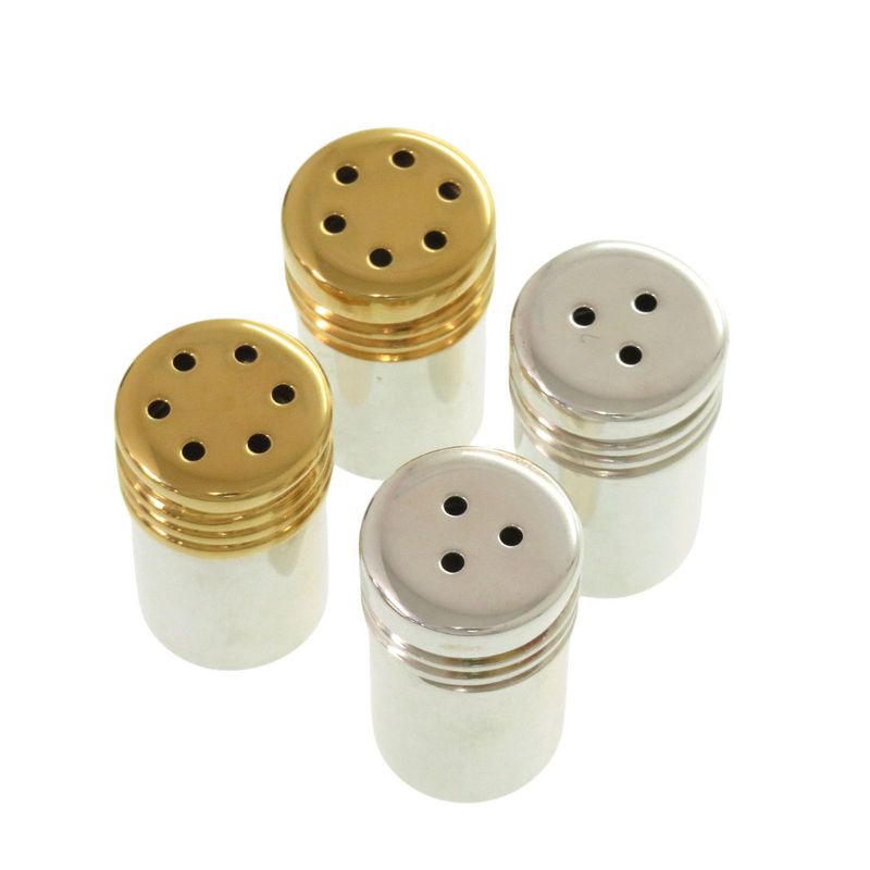 Tiffany & Co Spice Case Set Seasoning Case Salt & Pepper Silver-925 Gold