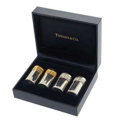 Tiffany & Co Spice Case Set Seasoning Case Salt & Pepper Silver-925 Gold