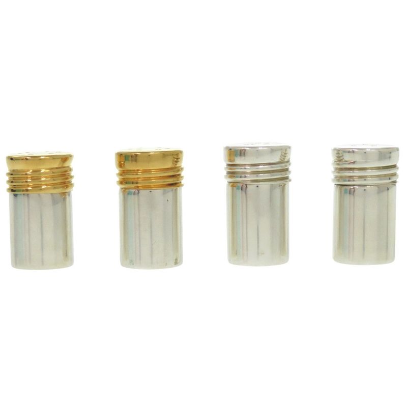Tiffany & Co Spice Case Set Seasoning Case Salt & Pepper Silver-925 Gold
