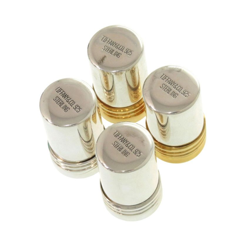 Tiffany & Co Spice Case Set Seasoning Case Salt & Pepper Silver-925 Gold