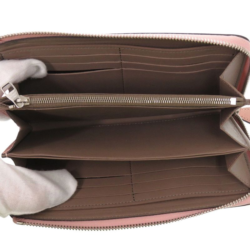 Louis Vuitton Portefeuille Comet M63103 Taurillon Leather Magnolia Pink