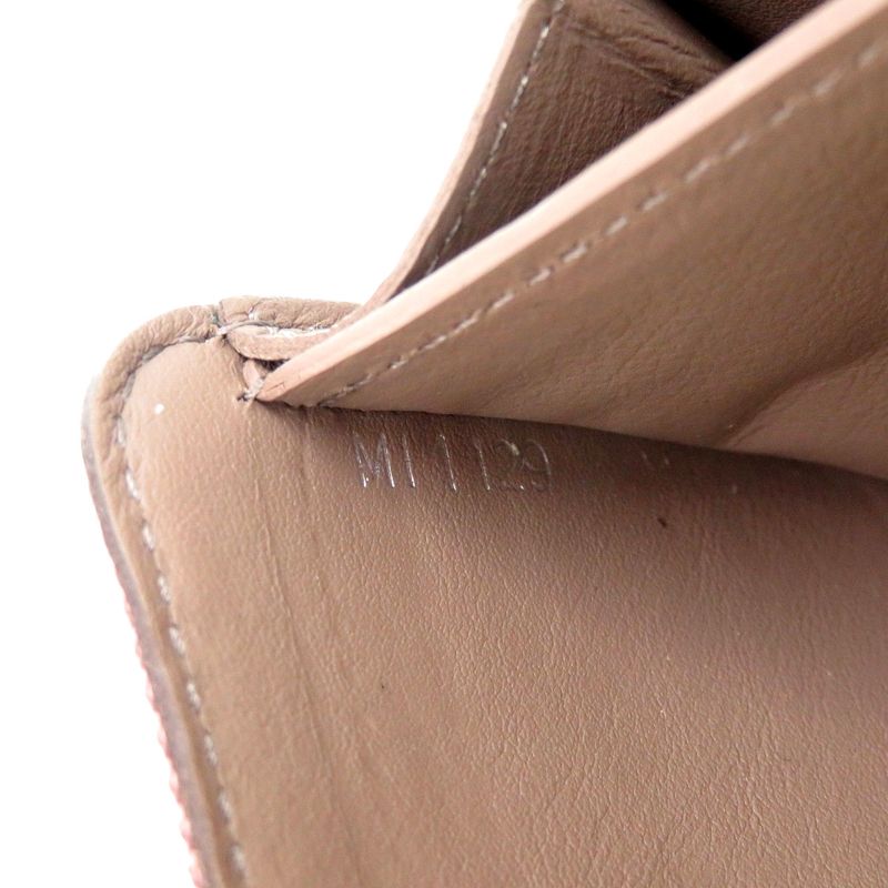 Louis Vuitton Portefeuille Comet M63103 Taurillon Leather Magnolia Pink