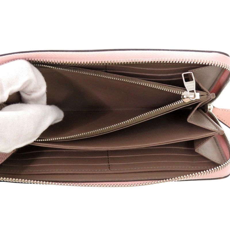 Louis Vuitton Portefeuille Comet M63103 Taurillon Leather Magnolia Pink