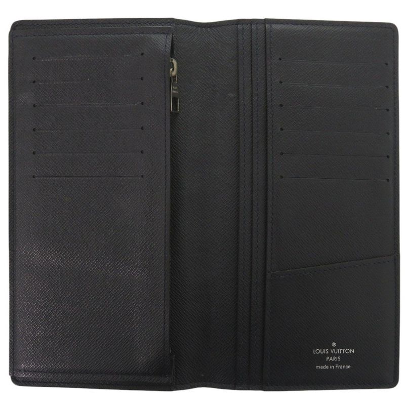 Louis Vuitton Portefeuille Brother Taiga M30502 Navy- Long Wallet LV 0046 Louis
