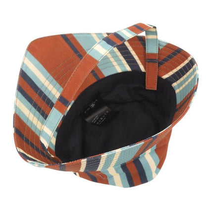 PRADA Triangle Logo Stripe Size XL Cotton Multicolor Bucket Hat 1378 PRADA
