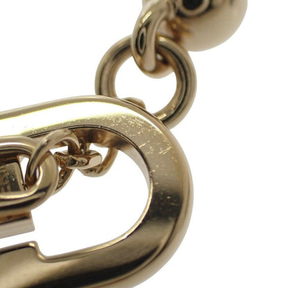 HERMES Surmer PM Necklace Metal Buffalo Horn Gold Hardware Women's