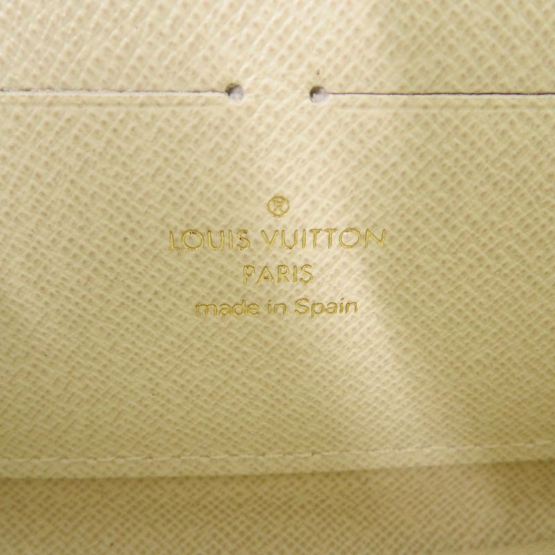 Louis Vuitton Zippi-wallet Monogram Mini Lin M95310 Beige Long Wallet LV 0045