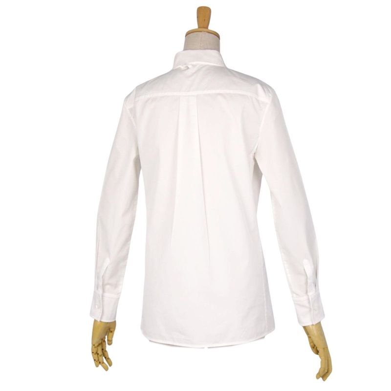 Hermes Shirt 23AW Blouse Long Sleeve Long Sleeve