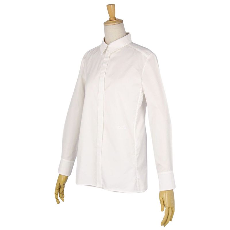 Hermes Shirt 23AW Blouse Long Sleeve Long Sleeve