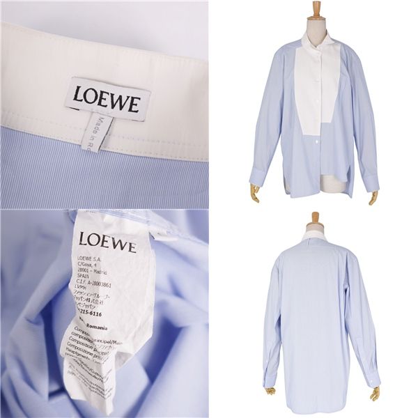 Loewe Shirt Blouse Long Sleeve Long Sleeve Cotton Top