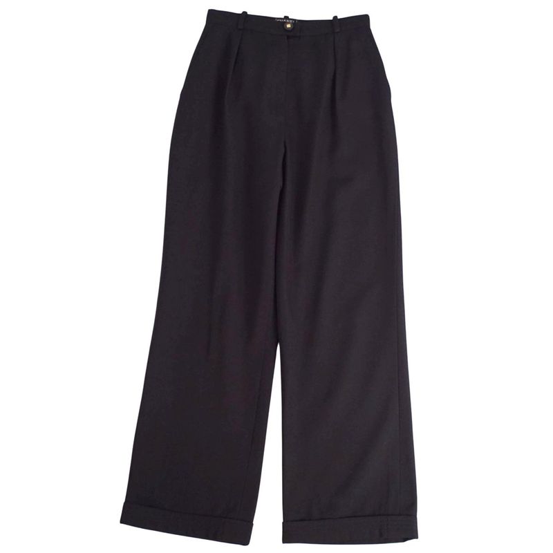 Vintage Chanel 96A Long Pants Wide Pants