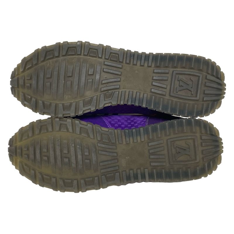 Louis Vuitton Sneakers 381 2 Ladies Runaway Sneakers Purple X Orange X Gray