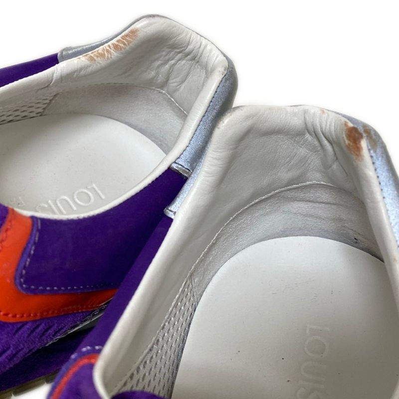 Louis Vuitton Sneakers 381 2 Ladies Runaway Sneakers Purple X Orange X Gray