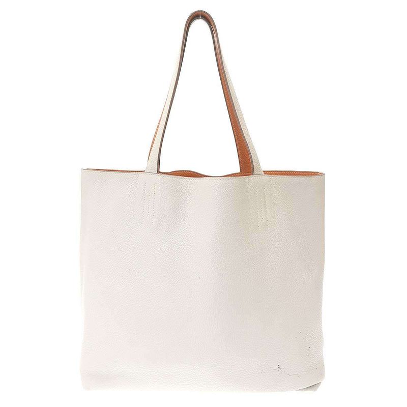 HERMES Double Sens 45 Bag Double Sens 45 Reversible Leather Tote Bag Taurillon