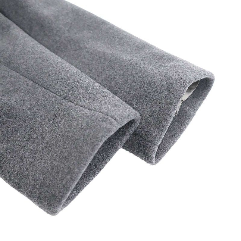 LOEWE Single Breasted Wool Long Coat S540y01x33 Gray 34