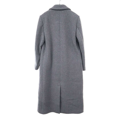 LOEWE Single Breasted Wool Long Coat S540y01x33 Gray 34