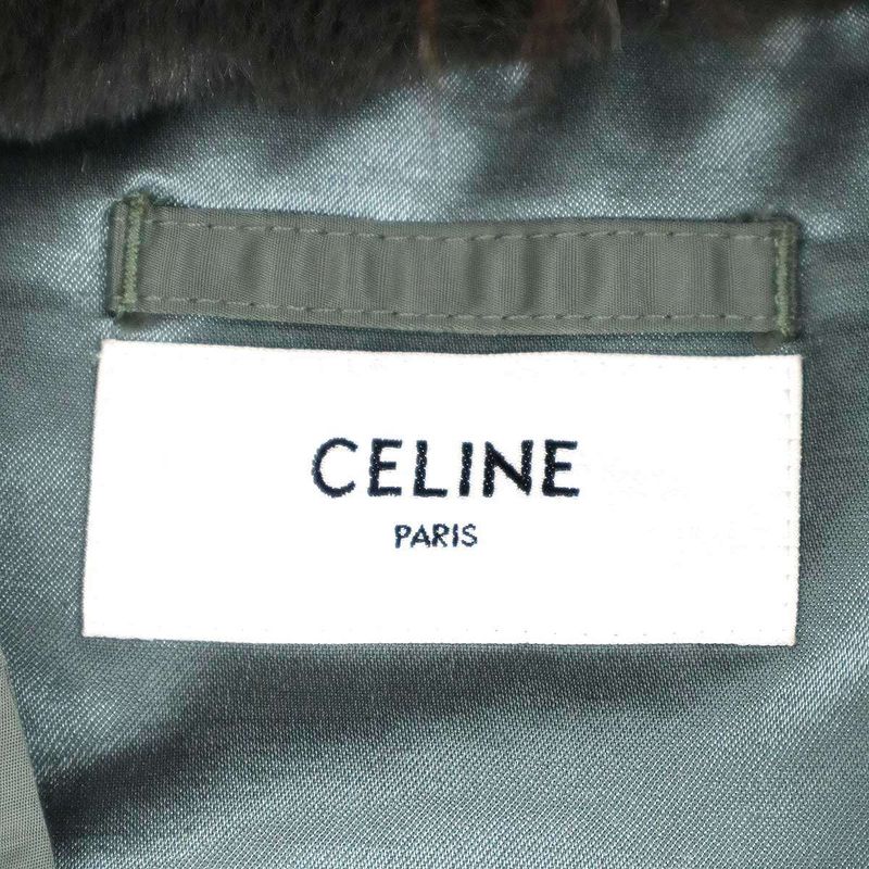 CELINE N-3B Military Mods Coat 2w108723f Khaki XS