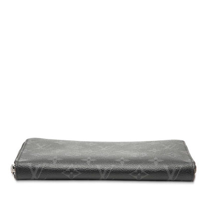 Louis Vuitton Monogram Eclipse Zippy-organizer-nm Round Zipper-long Wallet