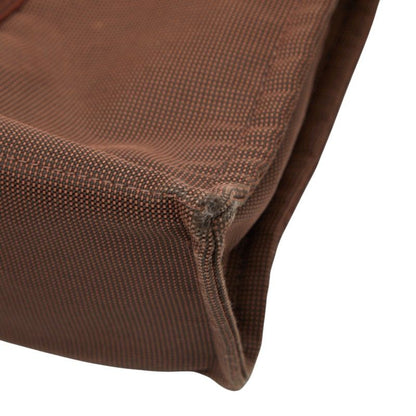 HERMES Her Line Tote MM Brown Canvas Women's HERMES