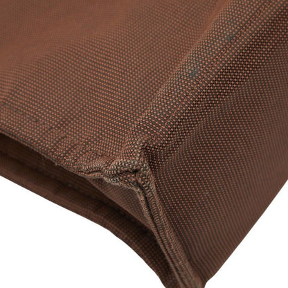 HERMES Her Line Tote MM Brown Canvas Women's HERMES