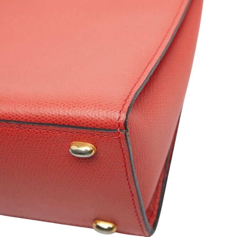 CELINE Logo Red Leather Women's CELINE