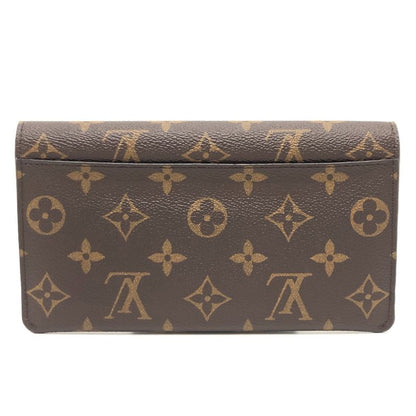 Louis Vuitton Long Wallet Portefeuille -jeanne M62203 Monogram Canvas Rose