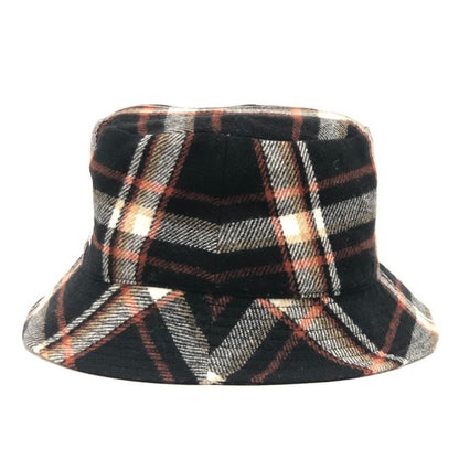 CELINE Hat Logo Check 2au5b231l Wool Multicolor