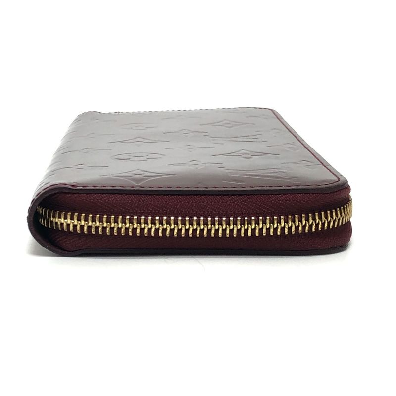 Louis Vuitton Long Wallet Zippy-wallet M93522 Monogram Vernis Amarant