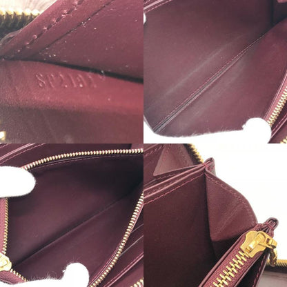 Louis Vuitton Long Wallet Zippy-wallet M93522 Monogram Vernis Amarant