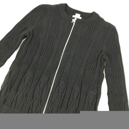 HERMES Cardigan Mors A Jouet Silk Black