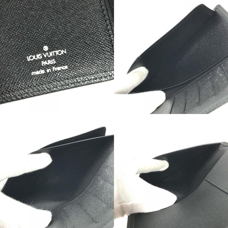 Louis Vuitton Long Wallet Portobal-le-carte Cles Di M30392 Taiga Leather